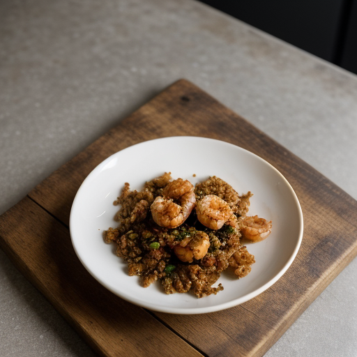 Shrimp and Ground Pork on Sugar Cane recipe image