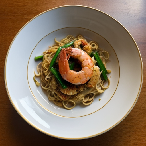 Shrimp and Noodle Bake recipe image