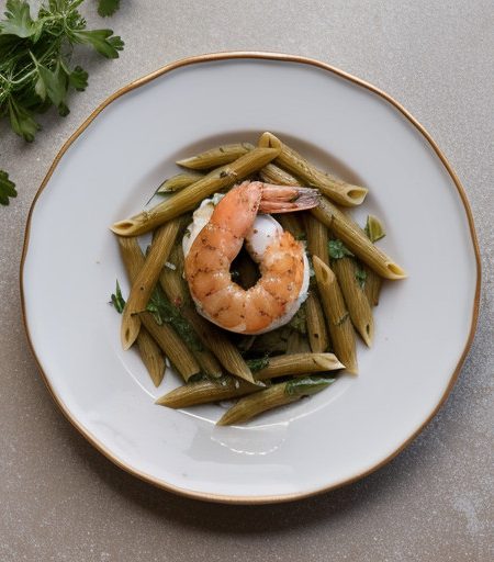Shrimp and Penne Pasta recipe image