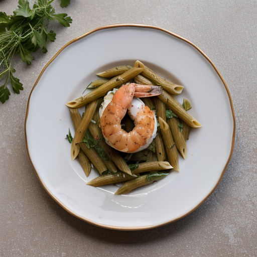 Shrimp and Penne Pasta recipe image