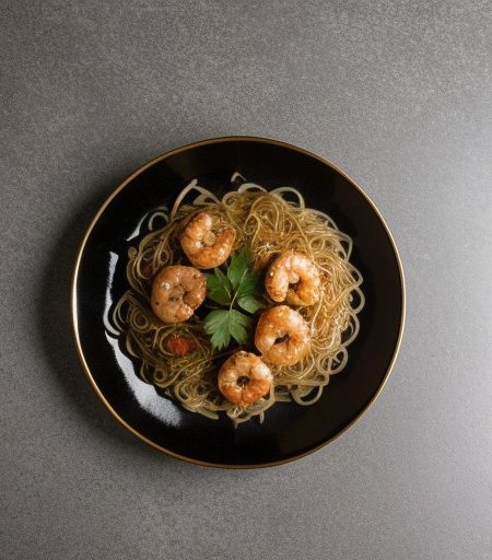 Shrimp and Pork W/ Cellophane Noodles recipe image
