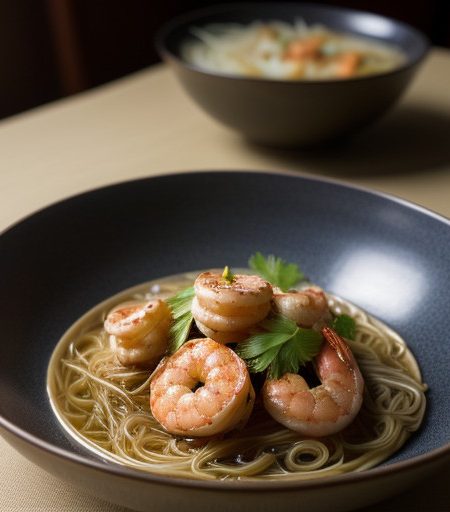 Shrimp and Pork W/ Cellophane Noodles recipe image