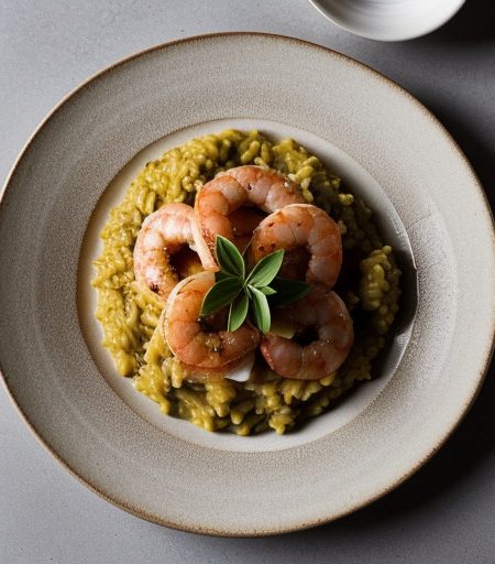 Shrimp and Saffron Risotto recipe image