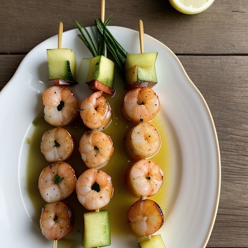Shrimp and Scallop Kabobs recipe image