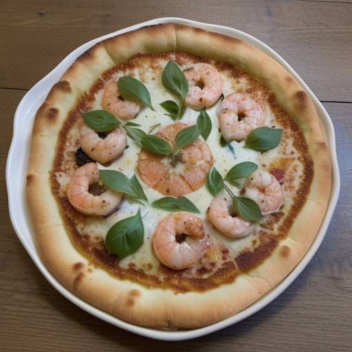 Shrimp and Scallop Pizza recipe image