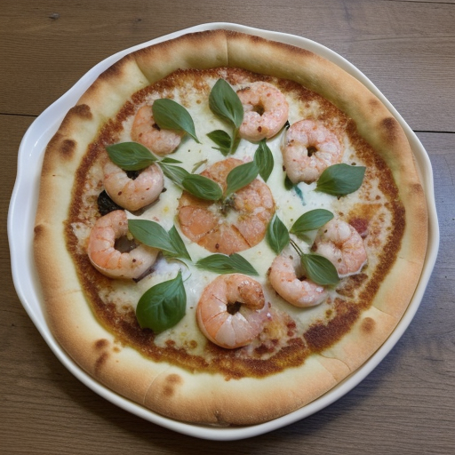 Shrimp and Scallop Pizza recipe image