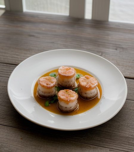 Shrimp and Scallop Sate (Sa-Te Tom Va So recipe image