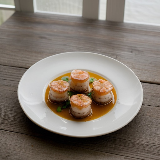 Shrimp and Scallop Sate (Sa-Te Tom Va So recipe image