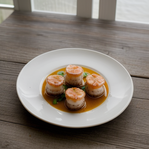 Shrimp and Scallop Sate (Sa-Te Tom Va So recipe image