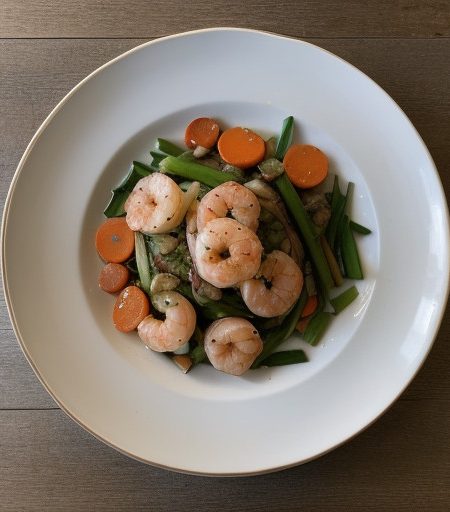 Shrimp and Sea Scallop Stir-Fry recipe image