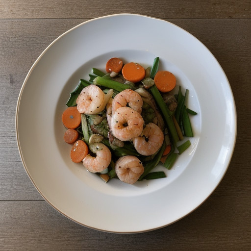 Shrimp and Sea Scallop Stir-Fry recipe image