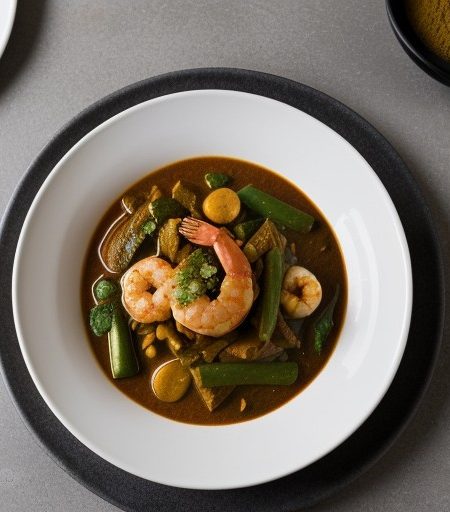 Shrimp and Veggie Curry recipe image
