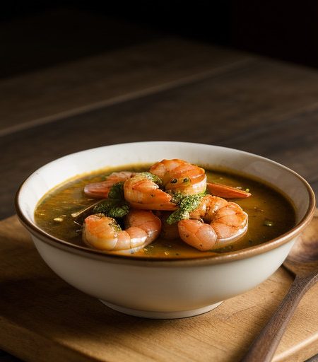 Shrimp in Beer Sauce recipe image