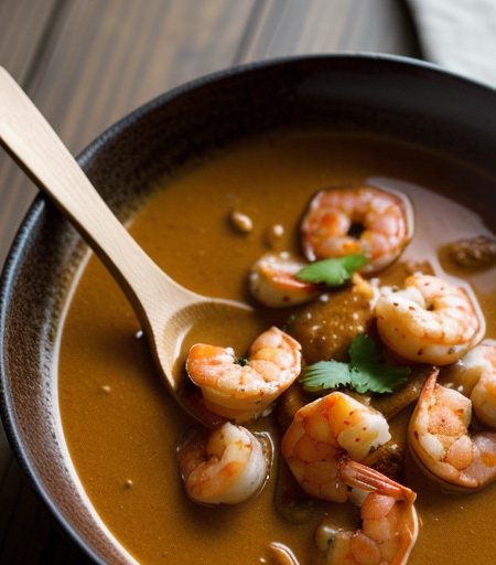 Shrimp in Chinese Lobster Sauce recipe image