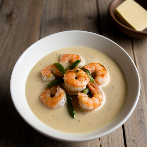 Shrimp in Coconut-Milk Sauce recipe image