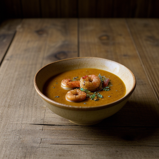 Shrimp in Yellow Sauce recipe image