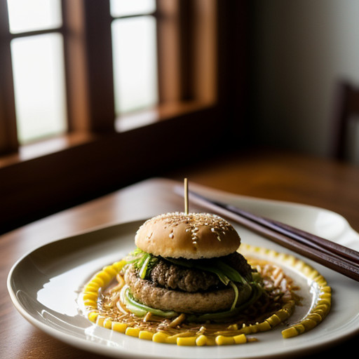 Shrunk" Hamburger Over Noodles recipe image