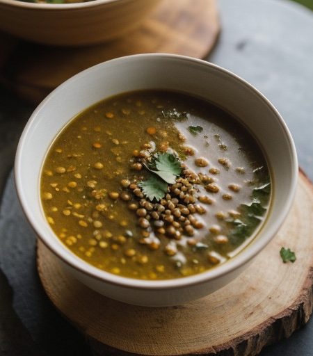 Shurit Ads (Lentil Soup With Garlic and Cumin recipe image