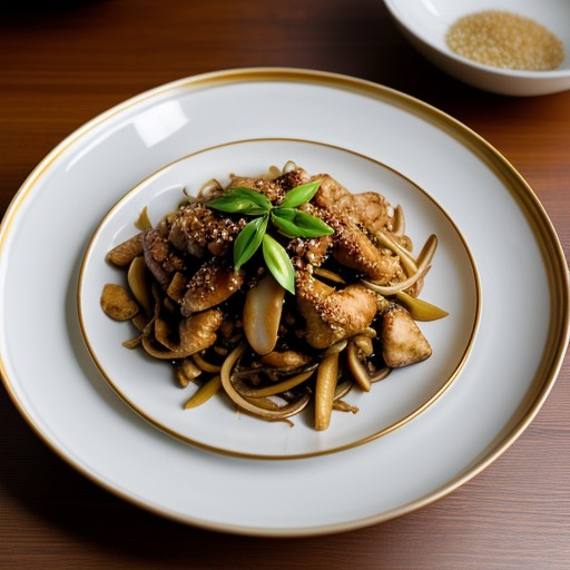 Sichuan Cashew Chicken recipe image
