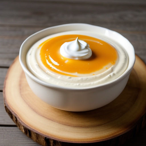 Silky Apricot Cheese Dip recipe image