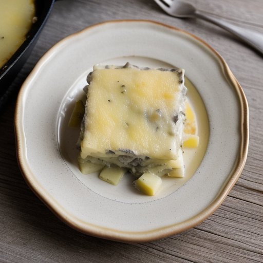 Sillgratin (Herring & Potato Casserole recipe image