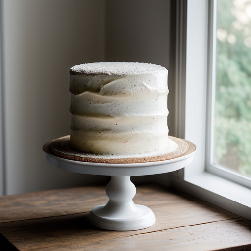 Silver White Cake recipe image