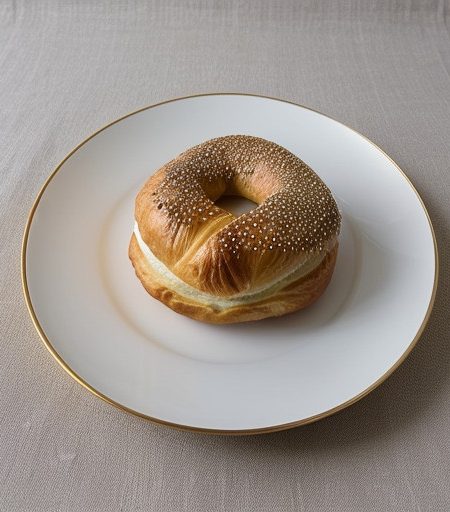 Simit (Turkish Croissant With Sesame Seeds recipe image