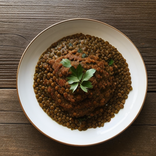 Simmered Lentils recipe image