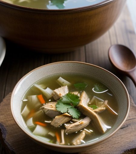 Simple Chinese Cabbage Chicken Soup recipe image
