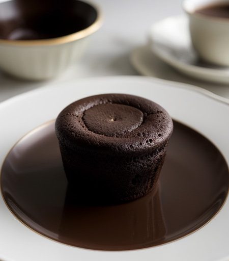 Simple Chocolate Souffle recipe image