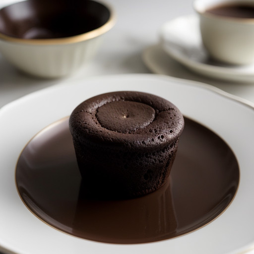 Simple Chocolate Souffle recipe image