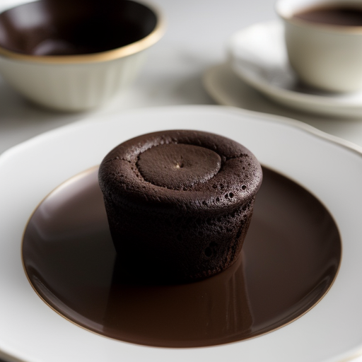 Simple Chocolate Souffle recipe image