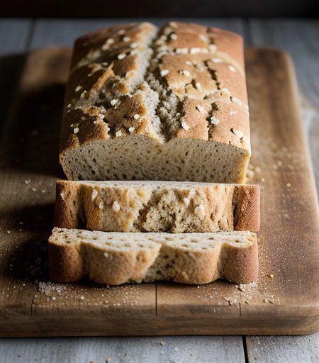 Simple One-Loaf Barley Bread recipe image