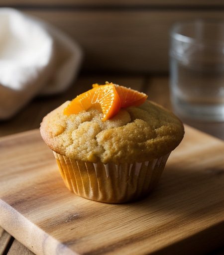 Simple Orange Muffins recipe image
