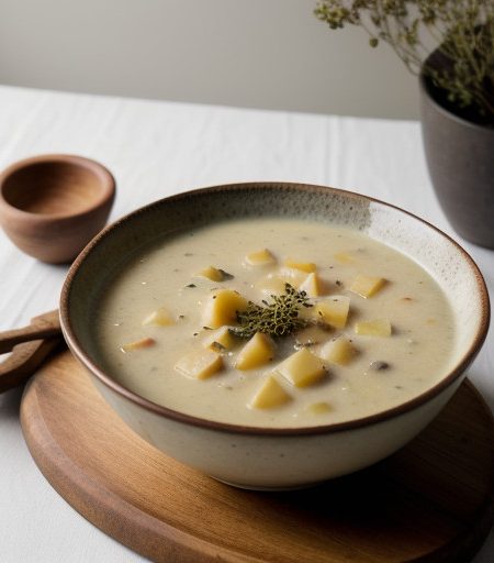 Simple Potato Soup (Irish recipe image
