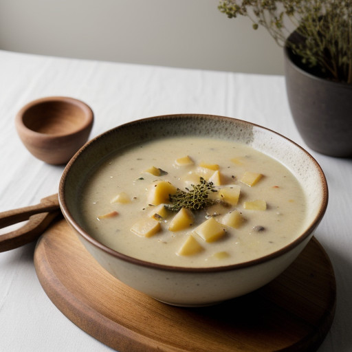 Simple Potato Soup (Irish recipe image