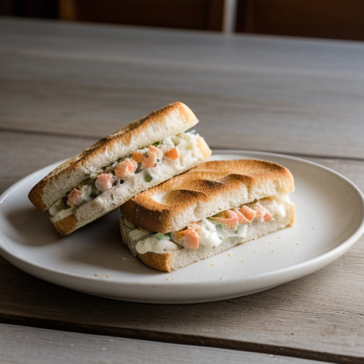 Simple Seafood Subs recipe image