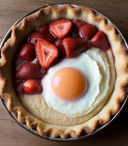 Simple Strawberry Cobbler recipe image
