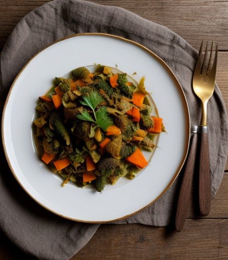 Simple Vegetable Ragout With Parsley recipe image