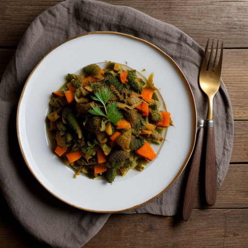 Simple Vegetable Ragout With Parsley recipe image