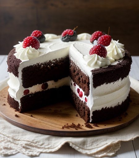 Simply Delicious Black Forest Cake recipe image