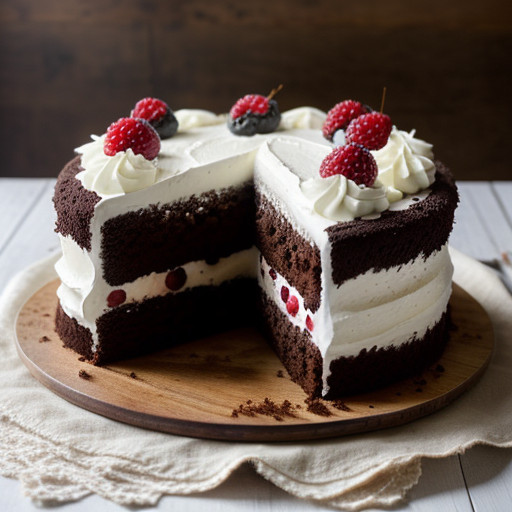 Simply Delicious Black Forest Cake recipe image