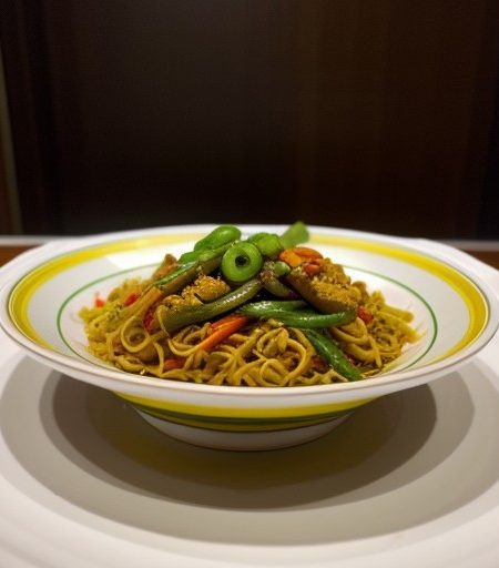 Singapore Fried Noodles recipe image