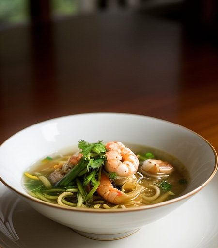 Singapore Soup Noodles recipe image