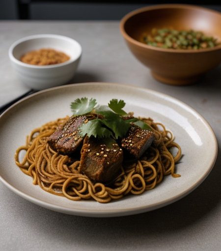 Singapore Spicy Noodes recipe image