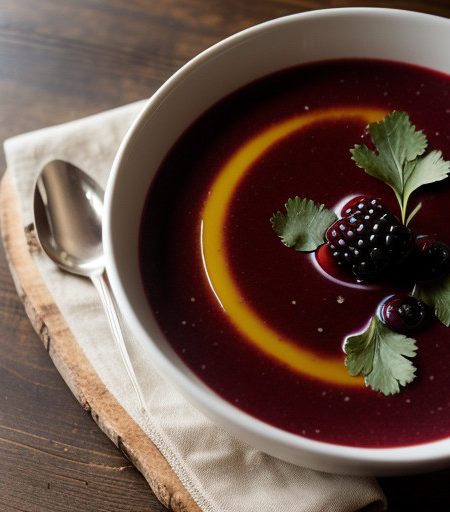 Sioux Berry Soup recipe image
