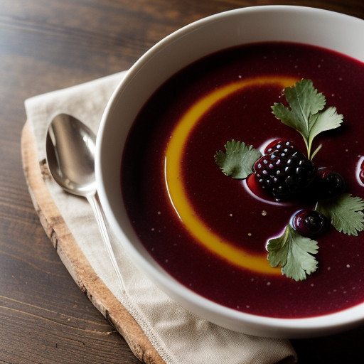 Sioux Berry Soup recipe image