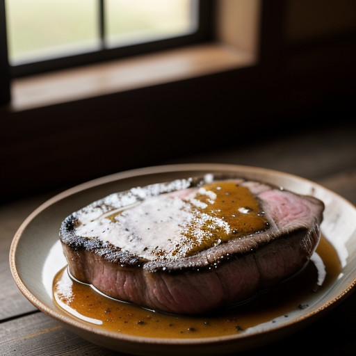 Sirloin Steak With Sauces recipe image