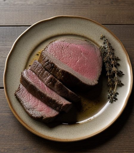 Sirloin Tip Roast With Bacon recipe image