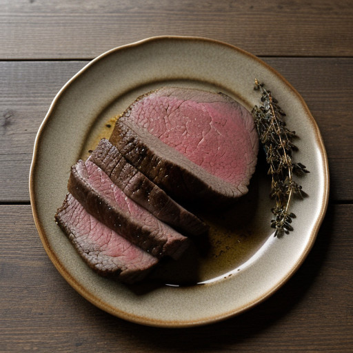 Sirloin Tip Roast With Bacon recipe image